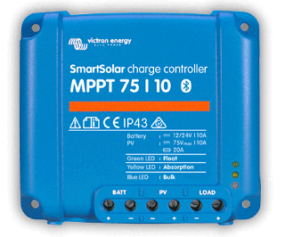 MPPT SMART solární regulátor Victron Energy 75/10