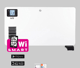 Smart konvektor s Wi-Fi 1000W/1300W/2300W, bílý