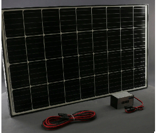 SO290 - 140W solární teplovzdušné PTC topení s ventilátorem, max. 68°C
