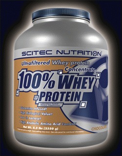 100procent WHEY PROTEIN ISOLATE - banán, 900 g