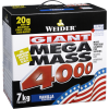 Giant Mega Mass 4000 - jahoda, 3000 g