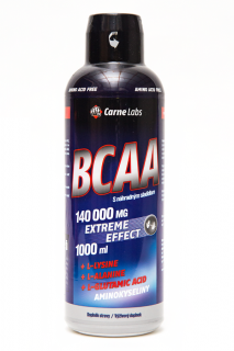 Mega BCAA Extreme effect - 1000 ml - pomeranč, 1000 ml min. trv.