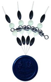 Cralusso Swivel with pearl beads & rubber stopper