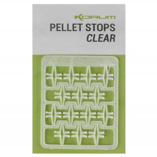 Korum Pellet stops - CLEAR