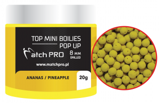 Match Pro Pop Up Boilies Pineapple 8mm / 20g
