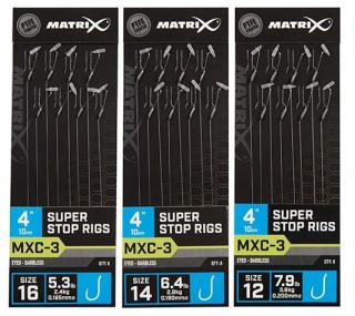 Matrix MXC-3 Super Stop Pole Rigs Barbless 10 cm