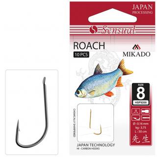 Mikado Navázané Háčky Sensual - Roach vel. 12 N / 0.10mm / 70cm