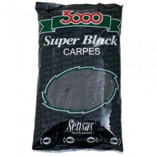 Sensas krmení 3 Super Black (Kapr-černý) 1kg