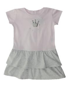 Dívčí šaty | růžové korunka | Autex Baby | velikost 86 (Letní šatičky pro holčičky ze 100% bavlny)