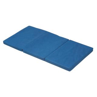 Skládací cestovní matrace | Romas | Scarlett | 120 x 60 cm | modrá (Praktická skládací matrace do cestovní postýlky)