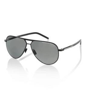 PORSCHE DESIGN 50Y Sunglasses P´8942 Sluneční brýle pilotky černé platinové (Limitovaná edice 50Y: Letecké sluneční brýle Porsche Design s inovativním pružinovým pantem pro maximální pohodlí. Černý rámeček vyrobený z lehkého titanu.)