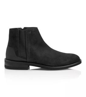 PORSCHE DESIGN Chelsea Boot 2.0 Nubuck Obuv módní kožená černá