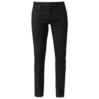 Porsche Design CLEAR BLACK DENIM PANTS Kalhoty pánské jeans denim černá black