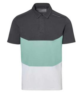 Porsche Design COLOUR BLOCK POLO Triko s límečkem zelené