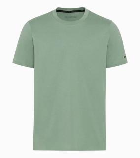 PORSCHE DESIGN Essential T-Shirt Tričko s kulatým výstřihem a logem zelená
