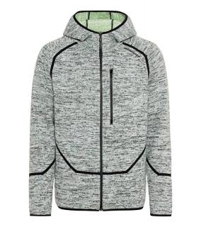 PORSCHE DESIGN EvoKnit Midlayer Mikina světle šedá zelenkavá fizzy light