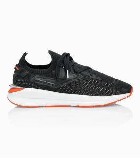 PORSCHE DESIGN EvoKNIT® Trainers II Sportovní volnočasová obuv černá (Sportovní obuv bez jazyka v moderním stylu. Exkluzivní design využívající úplet EvoKNIT® s podrážkou NITRO FOAM® pro dynamiku, odpružení a stabilitu.)