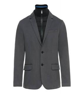 PORSCHE DESIGN Modern Hybrid Blazer Blejzr a sako 2v1 asfaltově šedé