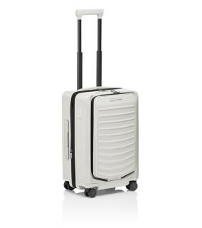 PORSCHE DESIGN Roadster Hardcase 4W Business Trolley S Manažerské zavazadlo kufr skořepinový velikost S bílý TSA USB (550 x 380 x 230 mm Výjimečně lehký s přední kapsou. Tichá kola. Jako příruční zavazadlo.)