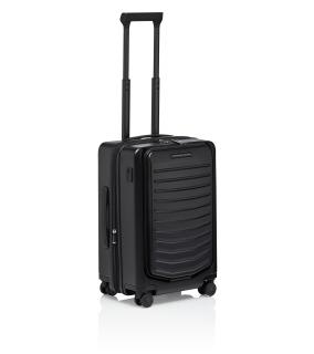 PORSCHE DESIGN Roadster Hardcase 4W Business Trolley S Manažerské zavazadlo kufr skořepinový velikost S matně černý TSA USB (550 x 380 x 230 mm Výjimečně lehký. Tichá kola. Jako příruční zavazadlo.)