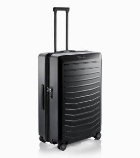 PORSCHE DESIGN Roadster Hardcase 4W Trolley L Cestovní zavazadlo kufr skořepinový velikost L černý TSA (780 x 530 x 310 mm Velký, rozšiřitelný kufr na 4 kolech z lehkého plastu. Tichá kola a integrovaný zámek schválený TSA.)