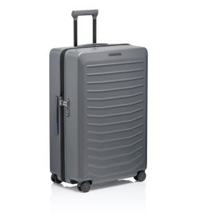 PORSCHE DESIGN Roadster Hardcase 4W Trolley L Cestovní zavazadlo kufr skořepinový velikost L matně šedý TSA (780 x 530 x 310 mm Velký, rozšiřitelný kufr na 4 kolech z lehkého plastu. Tichá kola a integrovaný zámek schválený TSA.)