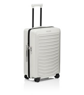 PORSCHE DESIGN Roadster Hardcase 4W Trolley M Cestovní zavazadlo kufr skořepinový velikost M bílý TSA (690 x 480 x 280 mm Středně velké, rozšiřitelné designové zavazadlo z lehkého plastu. Tichá kola)