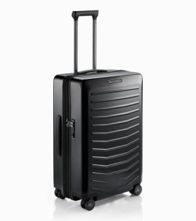 PORSCHE DESIGN Roadster Hardcase 4W Trolley M Cestovní zavazadlo kufr skořepinový velikost M černý TSA (690 x 480 x 280 mm Středně velké, rozšiřitelné designové zavazadlo z lehkého plastu. Tichá kola)