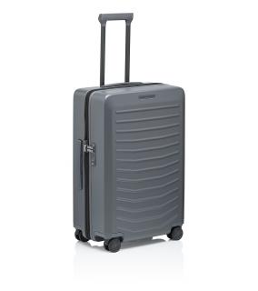 PORSCHE DESIGN Roadster Hardcase 4W Trolley M Cestovní zavazadlo kufr skořepinový velikost M matně šedý TSA (690 x 480 x 280 mm Středně velké, rozšiřitelné designové zavazadlo z lehkého plastu. Tichá kola)