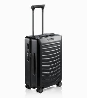 PORSCHE DESIGN Roadster Hardcase 4W Trolley S Zavazadlo kufr skořepinový velikost S černý TSA USB (550 x 380 x 230 mm Vhodné jako palubní zavazadlo. Tichá kola a integrovaný zámek schválený TSA.)