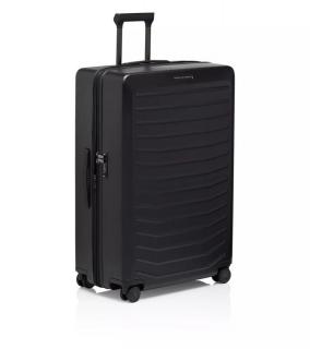 PORSCHE DESIGN Roadster Hardcase 4W Trolley XL Cestovní zavazadlo kufr skořepinový velikost XL matně černý TSA (820 x 560 x 320 mm Velké cestovní zavazadlo se 4 kolečky z lehkého plastu s integrovaným zámkem schváleným TSA)