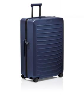 PORSCHE DESIGN Roadster Hardcase 4W Trolley XL Cestovní zavazadlo kufr skořepinový velikost XL matně modrý TSA (820 x 560 x 320 mm Velké cestovní zavazadlo se 4 kolečky z lehkého plastu s integrovaným zámkem schváleným TSA)