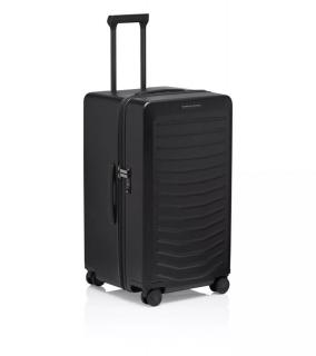 PORSCHE DESIGN Roadster Hardcase 4W Trunk M  Cestovní zavazadlo kufr skořepinový hranatý velikost M matně černý TSA (740 x 440 x 400 mm Středně velký, rozšiřitelný designový kufr na 4 kolečkách z lehkého plastu. Formát kufru v exkluzivním designu. Tichá)