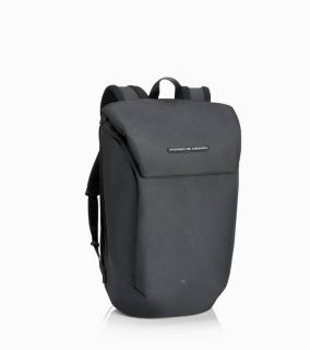 PORSCHE DESIGN Rucksack -  Stylový batoh nejen do města, černá barva (Stylový batoh vyrobený z recyklovaného materiálu s externí přihrádkou na notebook a s organizačním systémem.)