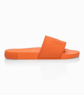 PORSCHE DESIGN Slides Sportovní pantofle oranžové (Exkluzivní designové pantofle vyrobené z vysoce kvalitního PU. Měkké bazénové pantofle Porsche Design s podrážkou s logem jsou jak koupací bota, tak trendy sandály.)