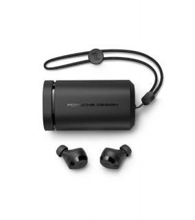 PORSCHE DESIGN Sport TWS Earphones PDT40 Sluchátka bezdrátová na sport i cestování černá (Bezdrátová sportovní sluchátka do uší v exkluzivním designu s aktivním potlačením hluku (ANC) pro venkovní sporty nebo do posilovny. Odolnost proti prachu a vodě dle