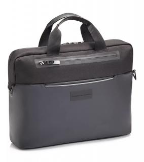 Porsche Design Urban Eco Briefcase M manažerská aktovka černá black (300mm x 380mm x 100mm)