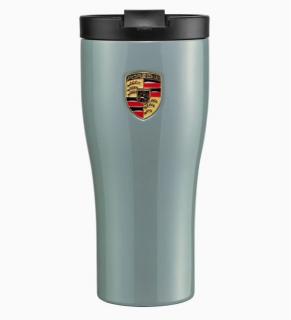 PORSCHE Thermo cup stainless steel  Termoska tyrkysová se stíny 460 ml (Dvoustěnný termohrnek Porsche vyrobený z nerezové oceli)