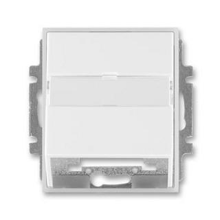 ABB 5014E-A00100 01 Element Kryt zásuvky komunikační, bílá/ledová bílá (ABB 5014E-A00100 01)