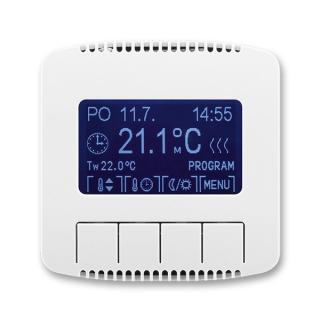 ABB Tango termostat pokojový bílý 3292A-A10301 B programovatelný (ABB 3292A-A10301 B)
