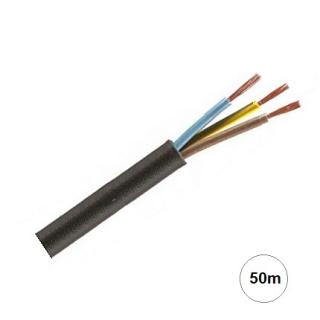 CGSG 3Gx1,5 Kabel gumový H05RR-F 3x1,5 mm, délka 50 m