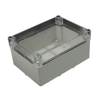 Krabice S-BOX 316 SK-P, 150x110x70 IP66, transparentní víko (SEZ S-BOX 316 SK-P)