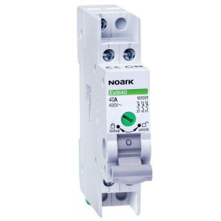 Noark 101390 Ex9I40 2P 40A  Instalační vypínač, šířka 1 modul, 2pól, 40A (Ex9I40 2P 40A)