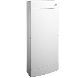 Noark 101510 PNS 48W Plastová rozvodnice, bílé dveře, montáž na omítku, IP40, 4 řady, 4x12 modulů (PNS 48W)