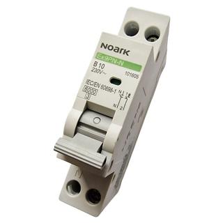 Noark 101605 Ex9PN-N 1PN B10  Instalační jistič, šířka 1 modul, 6 kA, charakteristika B, 10 A, 1+Npól (Ex9PN-N 1PN B10)