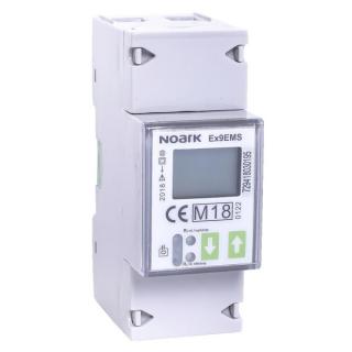 Noark 107293 Ex9EMS 1P 2M 100A MB 2T Smart Elektroměr 1-polový, 2-modulový, 100 A, Mbus-komunikace, 2-tarifní, LCD displej (Ex9EMS 1P 2M 100A MB 2T)