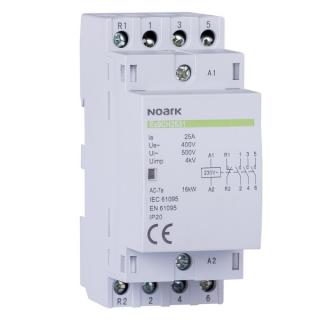 Noark 107319 Ex9CH25 20 24V 50/60Hz Instalační stykač, 25 A, ovl. 24V, 2 NO kontakty (Ex9CH25 20 24V 50/60Hz)