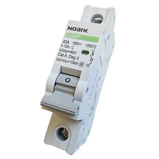 Noark 109972 Ex9BP 1P DC150V C40 DC instalační jistič 10 kA, charakteristika C, 40 A, 150 V DC, 1pól (Ex9BP 1P DC150V C40)