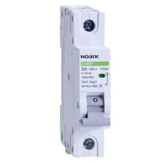 Noark 110021 Ex9BP 1P DC150V K16 DC instalační jistič 10 kA, charakteristika K, 16 A, 150 V DC, 1pól (Ex9BP 1P DC150V K16)