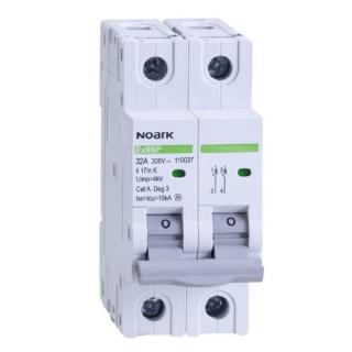 Noark 110036 Ex9BP 2P DC300V K25 DC instalační jistič 10 kA, charakteristika K, 25 A, 300 V DC, 2pól (Ex9BP 2P DC300V K25)